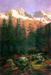 Canadian Rockies by Bierstadt