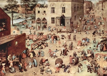 Child's play by Pieter Bruegel
