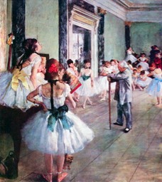 The dance class by Degas 2